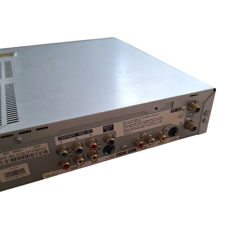 Pioneer DVD Recorder DVR-231-AV Silver No Remote Tested